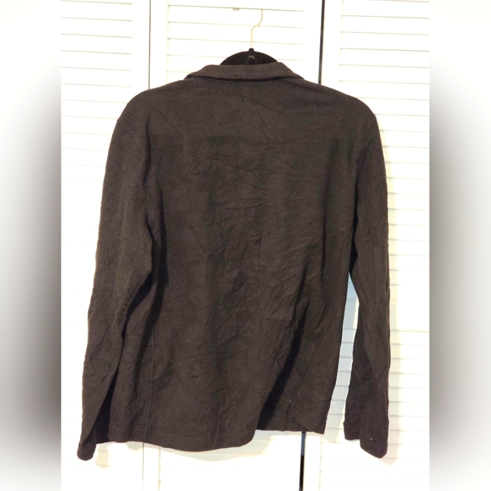 The North Face Men’s Gordon Lyons Fleece Jacket – Black/Gray – Size Large - Picture 2 of 6